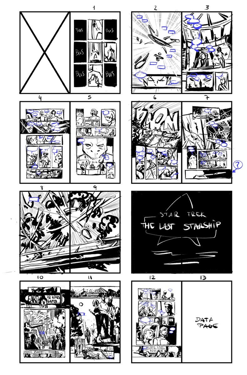 IDWPublishing's tweet image. Check out a #layouts of #TheLastStarship.

 "Has all the makings of the next great #StarTrek epic." @comicbook

#StarTrekTheLastStarship #1 is at your local comic shop now!

#StarTrekComics