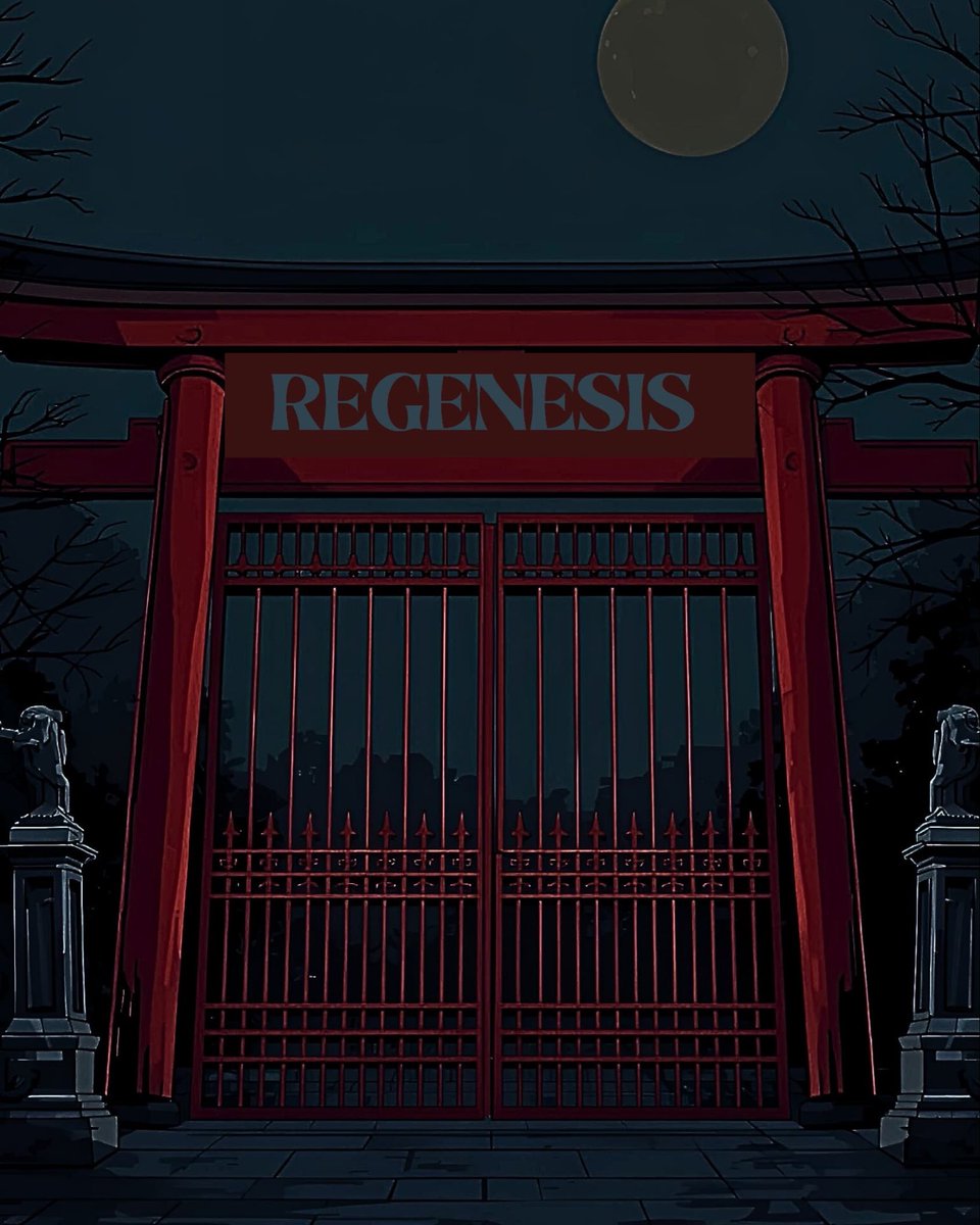 regenesisnft's tweet image. 🌑 The Vault Opens 🌑

The chain cracks… the flame seeps through.
Those who seek the prophecy must step inside.

Our Discord Vault is now revealed.
Within, a single button awaits.
Press it, and claim your mark as OG Sparkbearer.

The fire does not wait.
The worthy will claim.