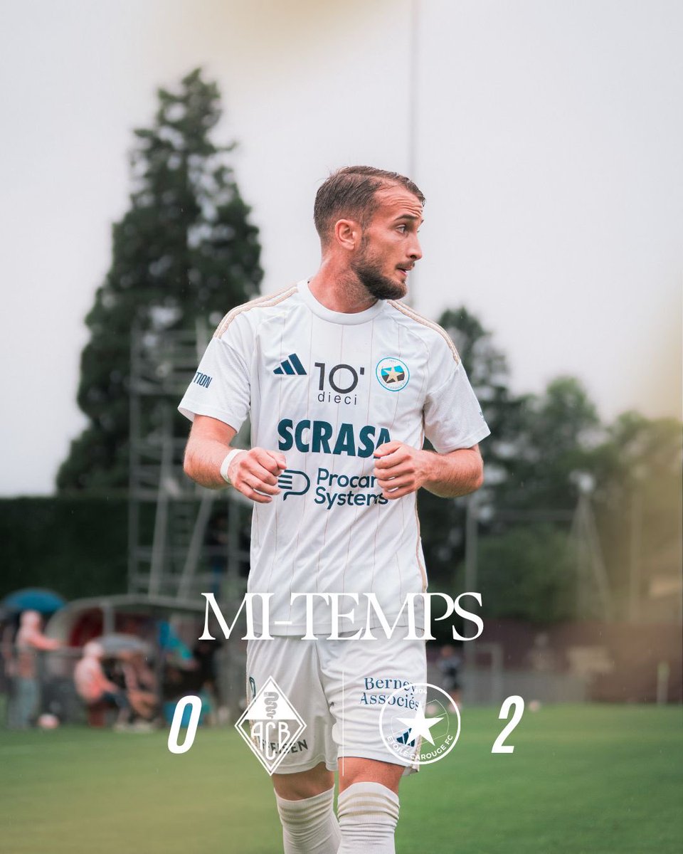 𝐌𝐈-𝐓𝐄𝐌𝐏𝐒 ⏸️

Nos Stelliens sont devant à la pause ‼️

Allez carouge 💙🤍