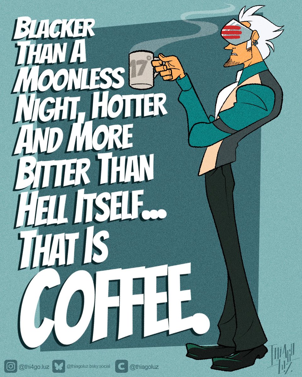 Thi4go_Luz's tweet photo. Hey guys! Here are a few concepts from #DiegoArmando and #Godot ! I also corrected the typo in the last picture.☕️
#aceattorney #cartoon #coffee #concepts #Kitten https://t.co/ldJwbmQqFU