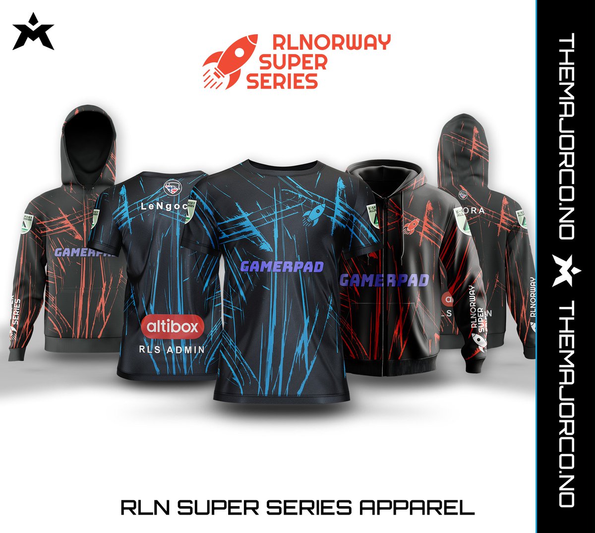 TheMajorCo's tweet image. Proud to outfit the @RLSuperSeries staff for the Sarpsborg playoffs this November.

Designed &amp;amp; produced by MAJOR.

#AllezMAJOR #PlayWithStyle #EsportsJersey #Esports #RLS #MAJOR #Apparel