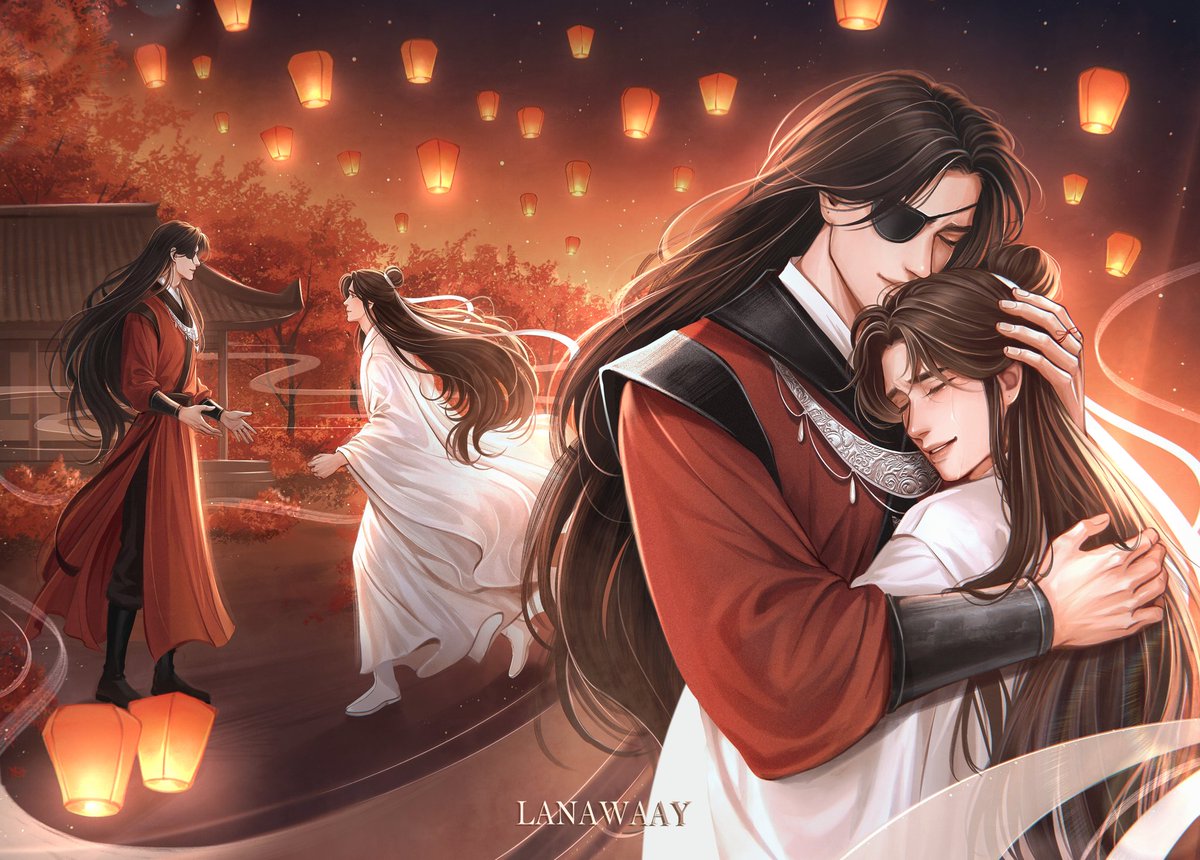 One of the most beloved and touching moments in the novel 🥺❤️
#hualian #tgcf