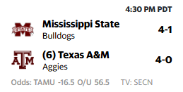 cblezsports's tweet photo. 🚨 $3,000 Bet in Mississippi State/Texas A&amp;M

If this gets 100 likes AND 100 RTs, I'll post the play on this app ❤️ https://t.co/UMxoeC3IlV