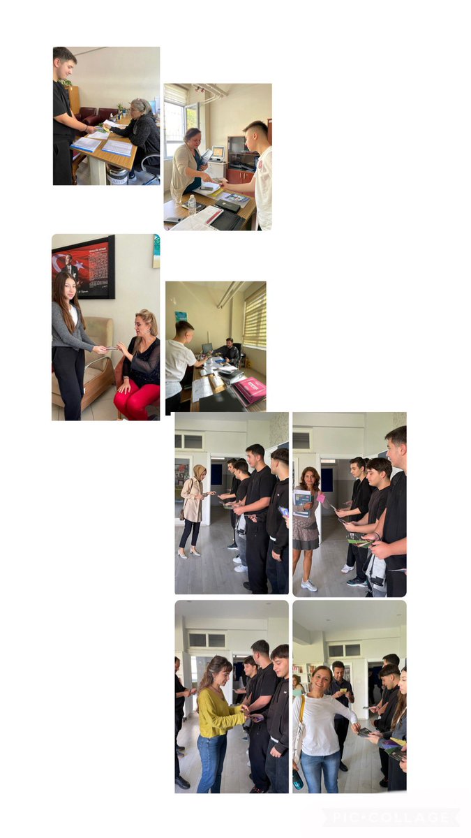 11.sınıf öğrencilerimiz 14. Sigorta Haftası kapsamında, sigorta bilinci artırmak amacıyla her biri farklı sigorta türünü anlatan renkli bilgi kartları hazırlayarak okul yöneticileri, öğretmenler ve okul çalışanlarıyla paylaştı. 🏡🚗🏩