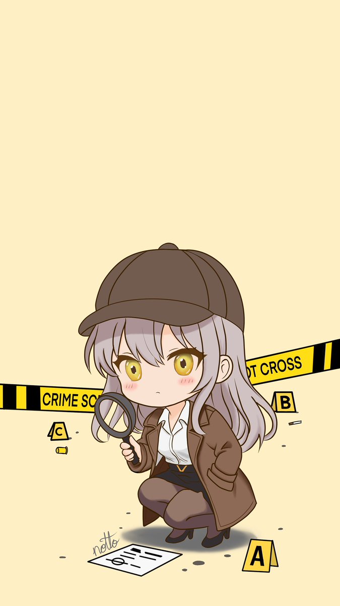 warawith's tweet image. เห็นคุณหมอชอบลายเส้นประมาณนี้ เลยวาดมาอีกซักรูป คราวนี้มาในธีม นักสืบสาว   @MooniqueVT #MooniqueLust