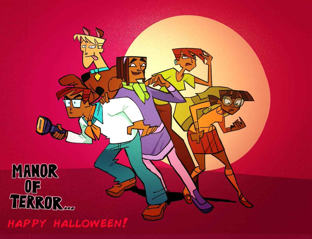 #manortwt Manor of Terror Halloween art from last year 👻 