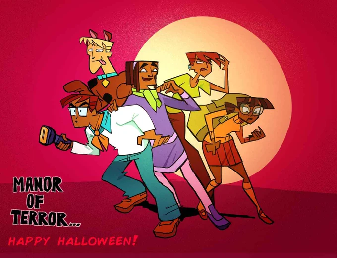 #manortwt Manor of Terror Halloween art from last year 👻 