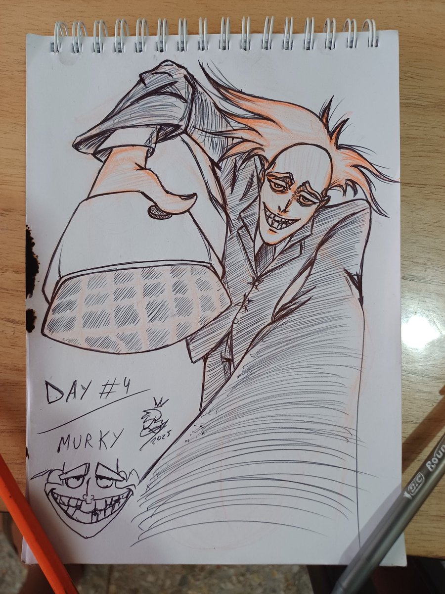 D3vilX47's tweet image. Day 4: Murky

#Inktober #Inktober2025 #inktoberday4 #inktober2025day4 #day4 #murky #couragethecowarddog #freakyfred #fred #naughty #travieso #coraje #corajeelperrocobarde