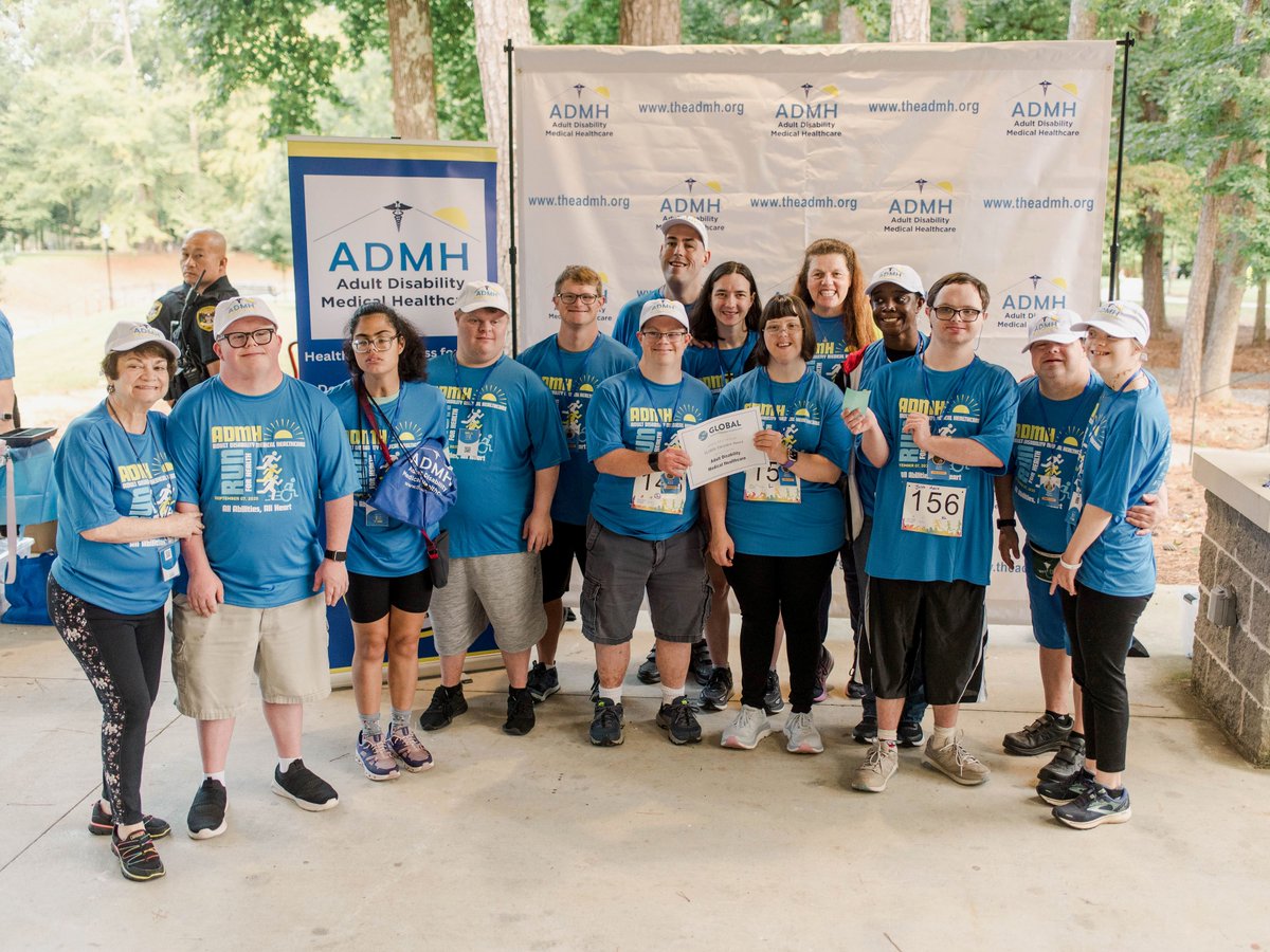 GDSFoundation's tweet photo. 🏃‍♀️💙 #StayFitSaturday and #DownSyndromeAwarenessMonth Spotlight!⭐Shoutout to @admhorg for receiving the GLOBAL Education Award➡️https://t.co/T7y1rLibr4 🎉Hats off to Executive Director, Janice Nodvin and the GREAT team at ADMH for a successful event! #GLOBALFamily #DSRocks https://t.co/FiFfzS0rtS