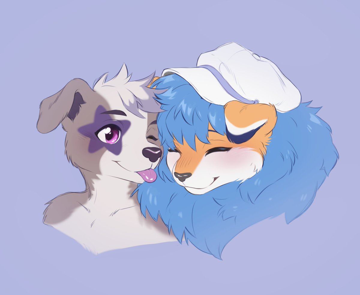 Happy early birthday to my puppy boyfriend! 🎉💖🐶 <a href="/Indydog891790/">Indy🐾(go) 💜🤍🌟💙</a>

I love you!

Thanks so much <a href="/LittleRainART/">Rain</a>
For doing and amazing job as always!

Pst they're open for commissions
👀😉

#NewProfilePic
