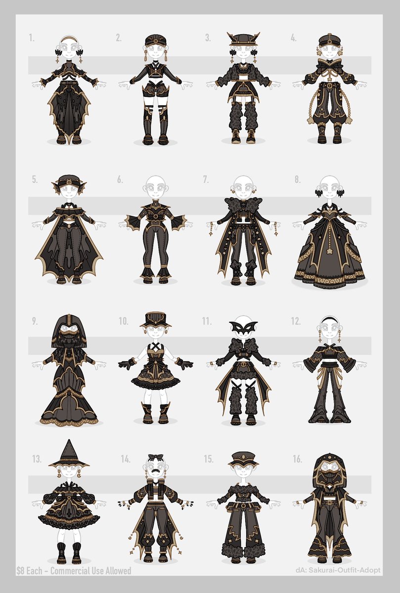 Sakurai Rose Outfit Design Adoptables (@RoseOutfitAdopt) / Posts / X