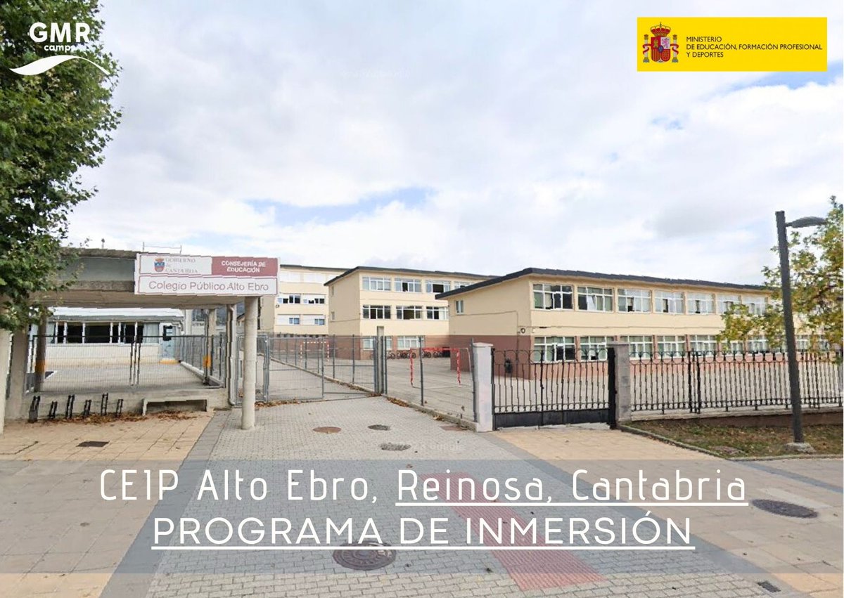 Esta semana realizó un programa de inmersión en GMR Camps el CEIP Alt Ebro de Reinosa.  #excursionesescolares #MEFP #gmrcamps #inmersionlinguistica #colegios #GMR
gmrcamps.com/leon/ceip-alto…
