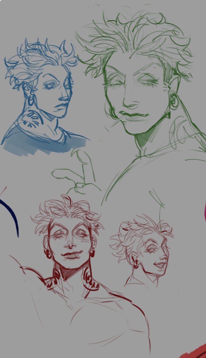 enjin doodles for mi boyfriend 
(idc if it doesnt look like him, humor me)