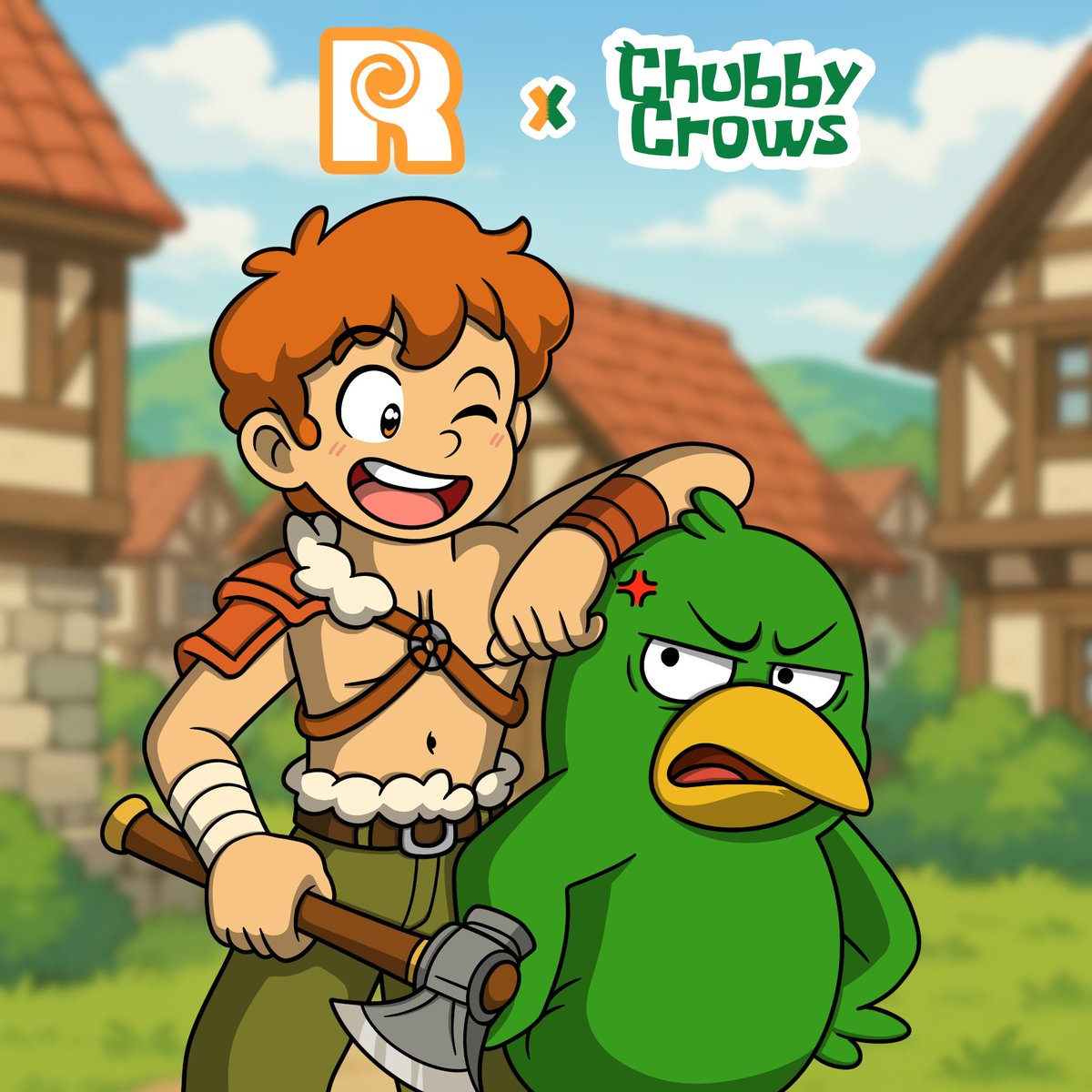 The portal has opened, and the long awaited Chubby Crows has come together with Ruyui 🤝

We are excited to announce our collab with <a href="/RuyuiStudios/">RUYUI: Roots of Embervault</a>. 

It will be thrilling to see our communities united. ✳️