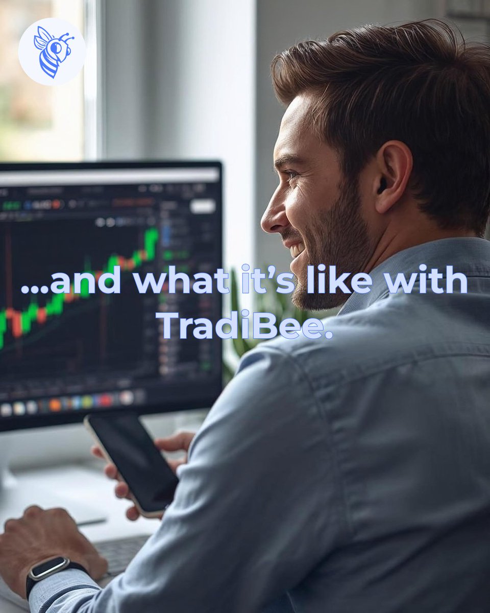 TradiBee's tweet photo. From stress → success. This is trading with TradiBee.

#AI #Trading #FinTech https://t.co/trm1hsLYqR