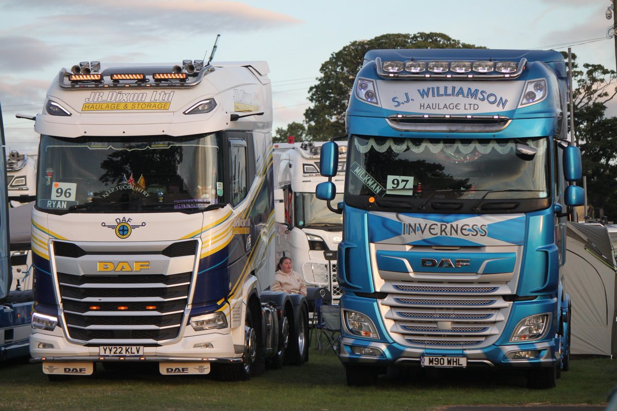 What a weekend this was, mad it was 2 months ago already.

<a href="/RyanHawke_1997/">Ryan Paul Hawke</a>'s <a href="/JRDixonltd/">J R Dixon ltd</a> DAF XG+ and <a href="/dammeechan/">david meechan</a>'s S J Williamson DAF XF at Truckfest Scotland.

<a href="/DAFTrucksUK/">DAF Trucks UK 🇬🇧</a> <a href="/MotusDAF/">Motus Commercials DAF 🇬🇧</a>
