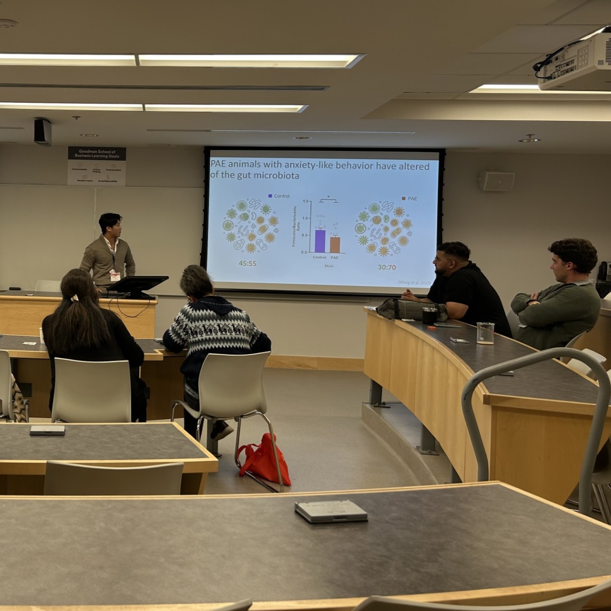 wongkingston's tweet photo. Thanks to @GRAMSSBrockU for putting together another amazing conference highlighting Math and Science research at Brock. Here are some pictures of the Raineki Lab in action 🐭🍷🧠💩 https://t.co/PwaXgY3iXo