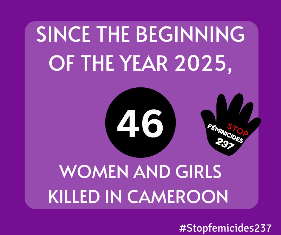A 75-year-old woman suffering from mental health issues was raped to death on October 3, 2025, in Dschang, in the western region.

The perpetrator, who was caught in the act of rape, was arrested at the scene by law enforcement officers.

#Stopfemicide237
#Etoudi2025
#Cameroon
