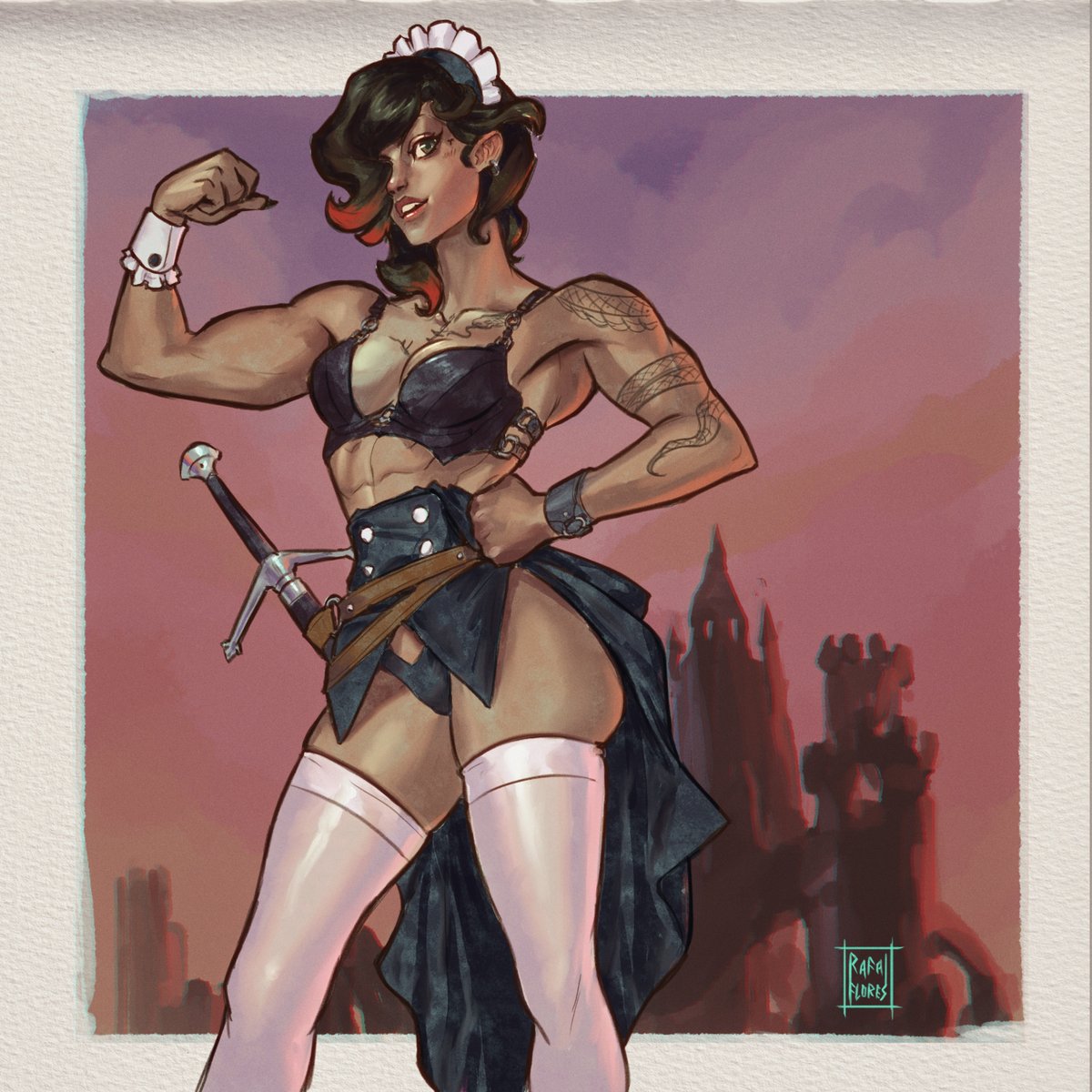 Knight Miad (not) at your service
Inspired by the Amazing <a href="/nyaaaaati/">lasagnyaaa ☀️</a>