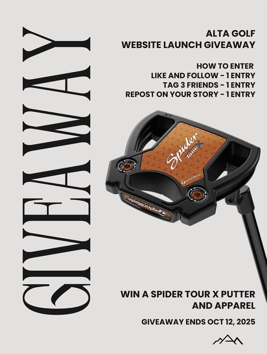 ZacharyBookClub's tweet photo. My nephew, the inspiration for Zachary Book Club, is launching a golf line with his friends. Please give them a follow on Instagram @golfalta and enter their Spider Tour X putter and apparel giveaway. https://t.co/nGzgMuPdeq