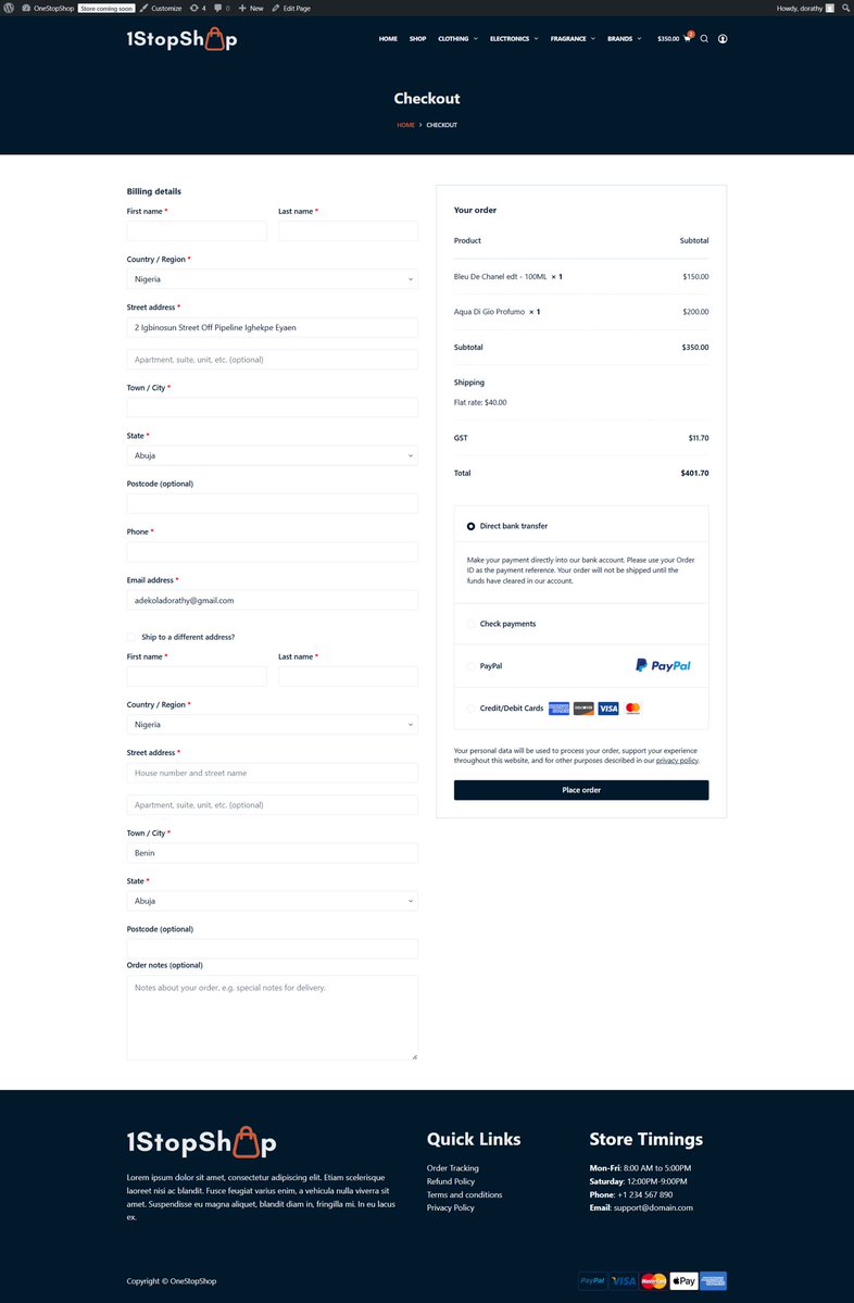 Dorastech's tweet image. Day 48-56 of Web Dev 💻
Day 17-25 of WordPress 🚀

 I dived deep into eCommerce:
✔️ WooCommerce shortcodes &amp;amp; settings
✔️ Product types, categories &amp;amp; sidebars
✔️ Payments + shipping zones
✔️ Designing homepage &amp;amp; static pages

Progress feels good 🔥 #WordPress #WebDev