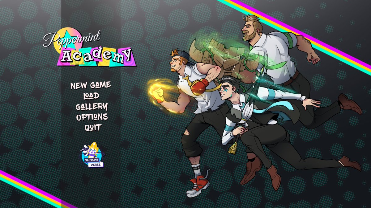 New main menu design for my game.