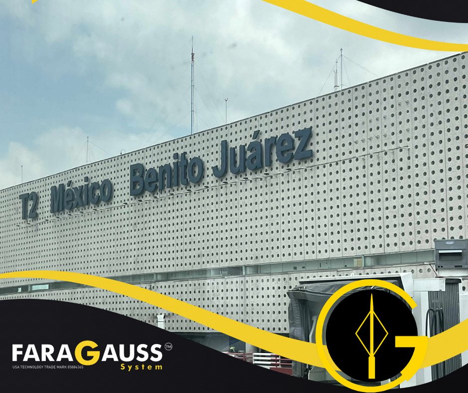 FaragaussMx's tweet image. Los #Pararrayos #Faragauss presentes en la terminal dos del Aeropuerto Internacional de la Ciudad de México. Los pararrayos en los  #Aeropuertos ✈️ son fundamentales para  la seguridad operacional, continuidad de servicios, protección de personas, las aeronaves e instalaciones.