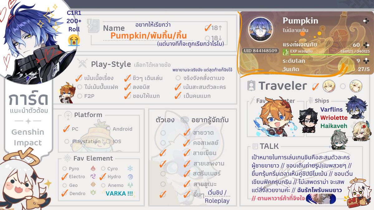 นักเดินทางพัมกิ้น tweet media