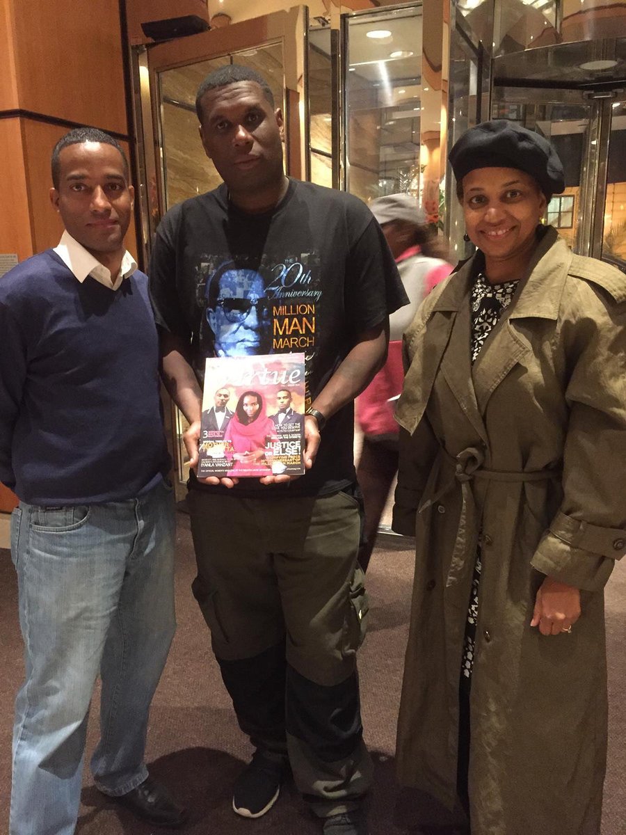 10.10.15 My wife and I with Jay Electronica #justiceorelse #fyp throwback #virtuemagazine