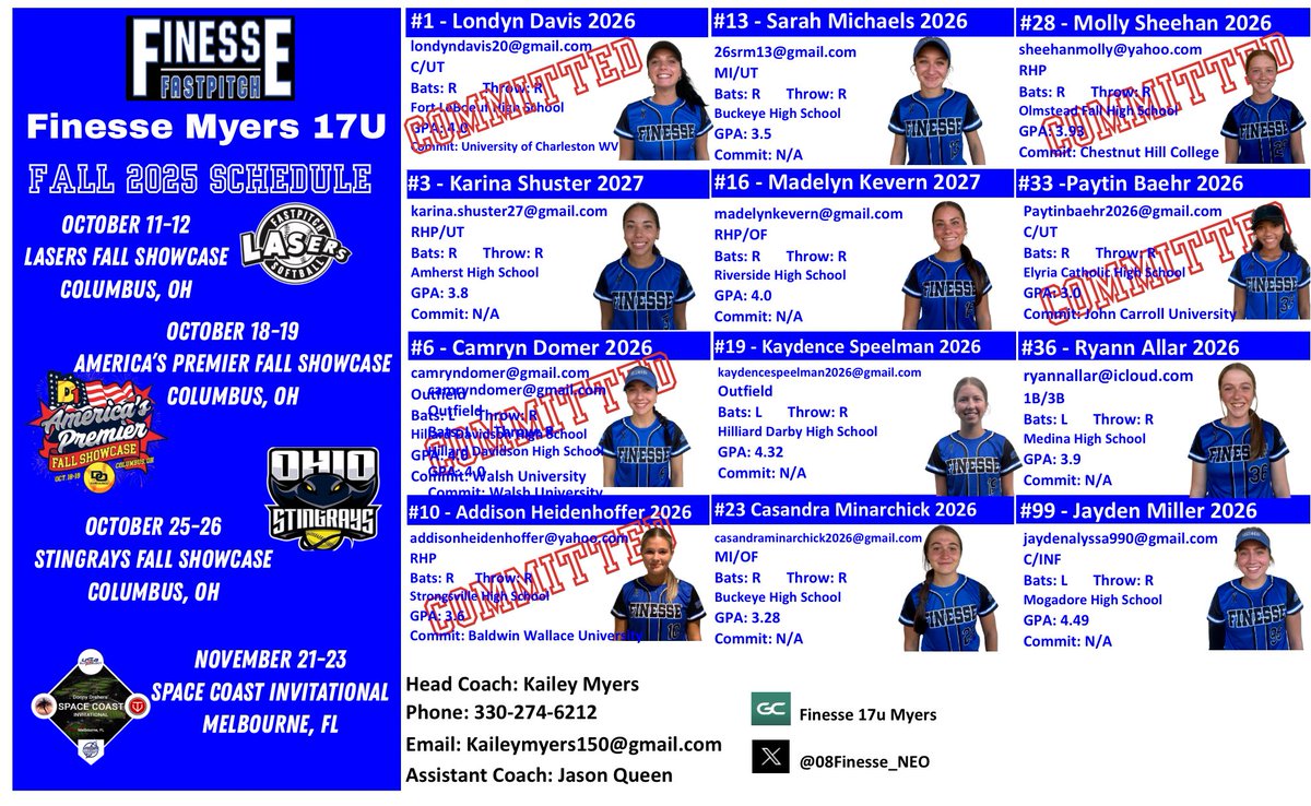 Finesse 17u-Myers tweet media