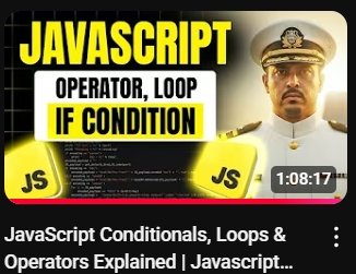 SubhadipDe94973's tweet image. 👨‍🏫 Learned JavaScript under the guidance of @rohit_negi9 Sir . Topics I explored today:Operators ⚙️🔁 Loops 
⚖️ Conditional Statements 🧩 Gaining more confidence in coding and enjoying every step of my Web Development journey 🚀💻
#JavaScript #Learning #RohitNegi #WebDevelopment