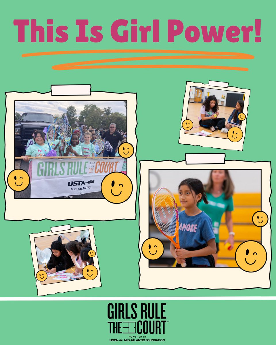 Confidence. Community. Tennis. That’s girl power💪

#girlsrulethecourt #tennis #ustamidatlantic