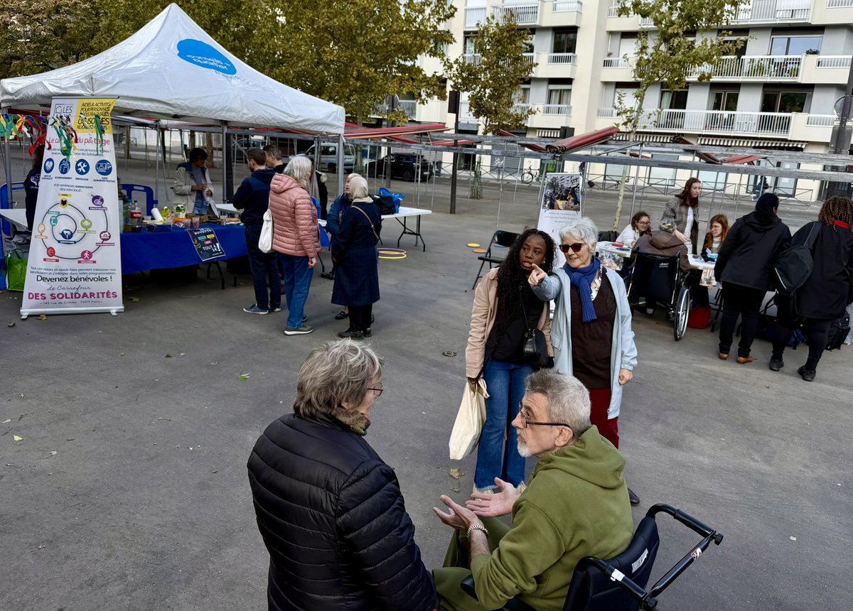 Francois Bechieau (@fr_bechieau) on Twitter photo C’était ce samedi le lancement de la Semaine bleue dans le #19e ! Un rendez-vous festif fort réussi avec le Carrefour Des Solidarités Fondation <a href="/MaisonDesChamps/">Fondation Maison des Champs</a>, l’EHPAD Alice GUY, les <a href="/PFPauvres/">Petits Frères des Pauvres</a>, l’<a href="/Accorderie19/">AccorderieParis19</a> et les associations Sensations inclusives et Rhiz’Homes ! #Paris C’était ce samedi le lancement de la Semaine bleue dans le #19e ! Un rendez-vous festif fort réussi avec le Carrefour Des Solidarités Fondation <a href="/MaisonDesChamps/">Fondation Maison des Champs</a>, l’EHPAD Alice GUY, les <a href="/PFPauvres/">Petits Frères des Pauvres</a>, l’<a href="/Accorderie19/">AccorderieParis19</a> et les associations Sensations inclusives et Rhiz’Homes ! #Paris