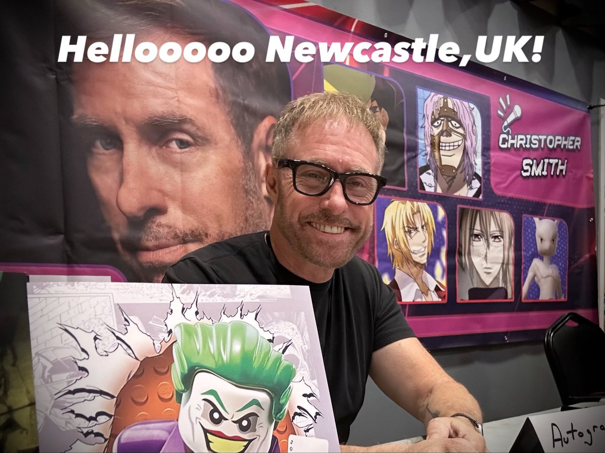 Christopher Corey Smith (@getmesmith) on Twitter photo Back in Newcastle for the first time in years! Thanks <a href="/Animeleague/">Animeleague</a>! #anime #animeconventions #onepiece #AttackOnTitan #hunterxhunter #VoiceActors #cosplay #DemonSlayer #Pokemon #mewtwo #Charizard #darkdeception #elderscrollsonline #elderscrollsvskyrim #legobatman #legobatmangame Back in Newcastle for the first time in years! Thanks <a href="/Animeleague/">Animeleague</a>! #anime #animeconventions #onepiece #AttackOnTitan #hunterxhunter #VoiceActors #cosplay #DemonSlayer #Pokemon #mewtwo #Charizard #darkdeception #elderscrollsonline #elderscrollsvskyrim #legobatman #legobatmangame