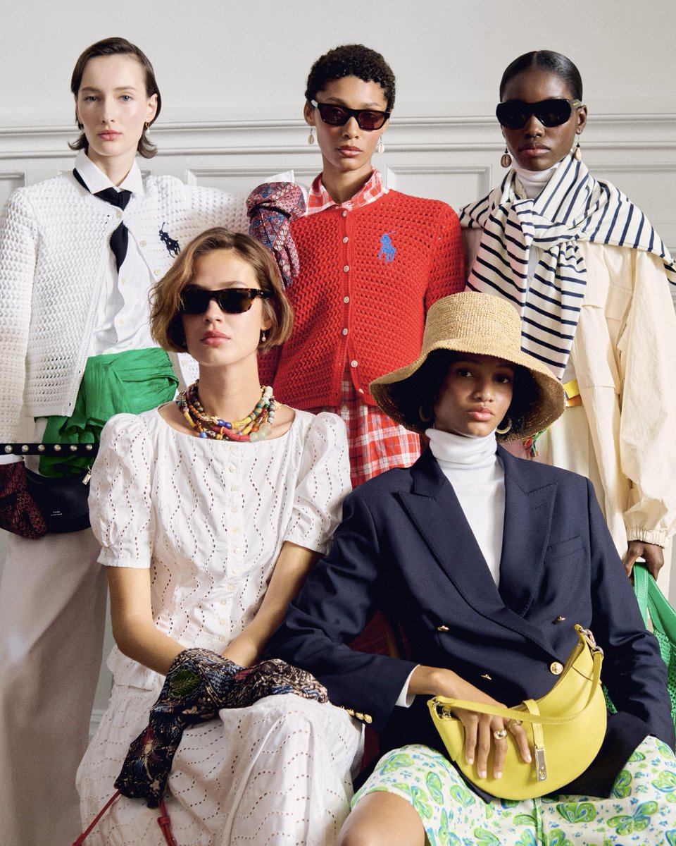 RalphLauren's tweet image. At #ParisFashionWeek, the women’s Polo Spring/Summer 2026 collection makes its debut.
#PoloRLStyle #PFW