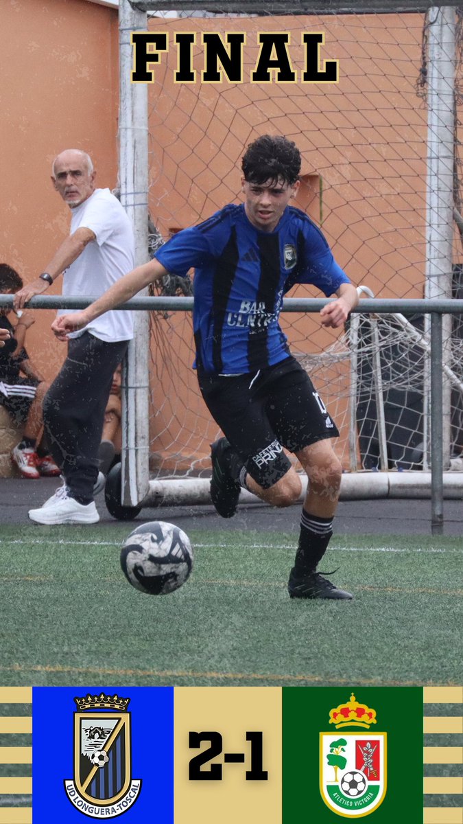 🔵⚫ CADETE PREFERENTE ⚫🔵

🔚 Final en el Antonio Yeoward.

✅️ 2/2 para el Cadete Preferente en su comienzo de liga

#SaleElSol #udlt #UDLTATV