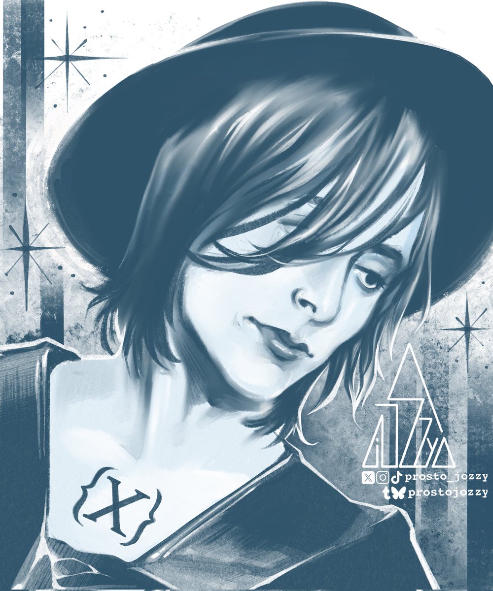 prosto_jOzzy's tweet photo. my "random sketch portrait #inktober " Day 4
🔹🔹🔹
#ChrisCorner #IAMX https://t.co/6I5eDIzhqC
