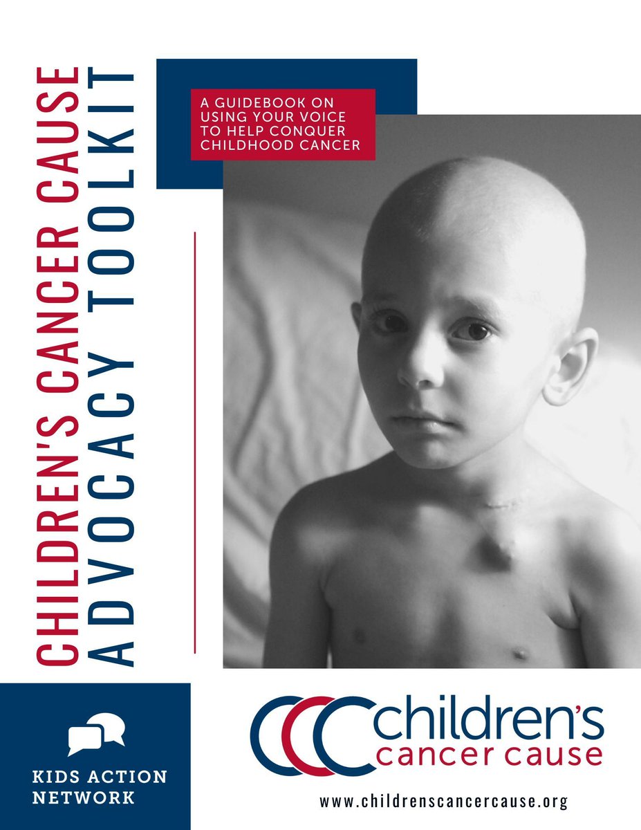 💬 Letters. 📰 Media. 🏛️ Policy.
Our FREE Advocacy Toolkit teaches it all 💛
Be a hero for kids with cancer!
📥 Grab your copy : childrenscancercause.org/toolkit
#advocate #advocacy #childhoodcancer #cancer