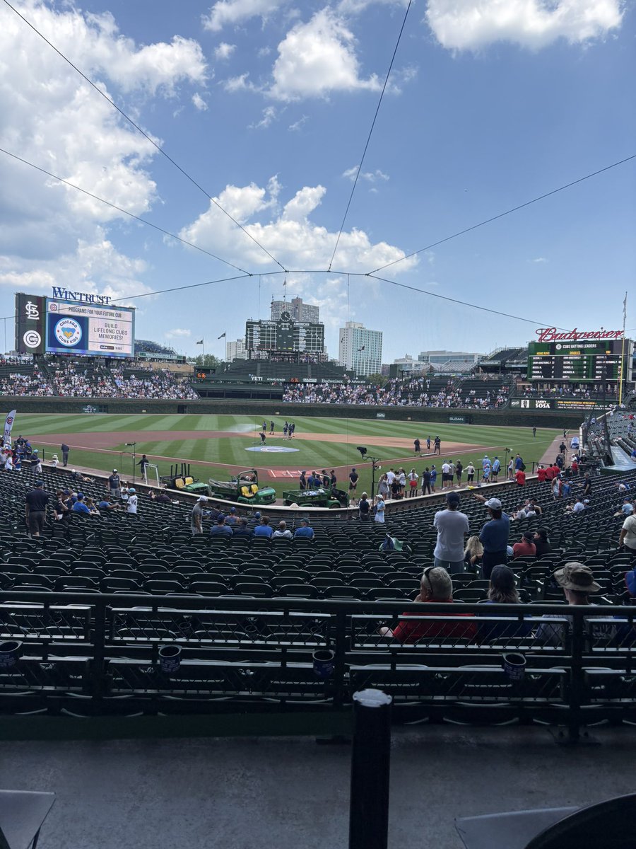 Go cubs! 

I was 12 years old in 2016, and as many fond memories I have with that team, it was hard for me to understand the significance. This 2025 cubs roster has been one of my favorite teams of all time. 

I will be there Saturday if there is a game five. 

Fly the W!