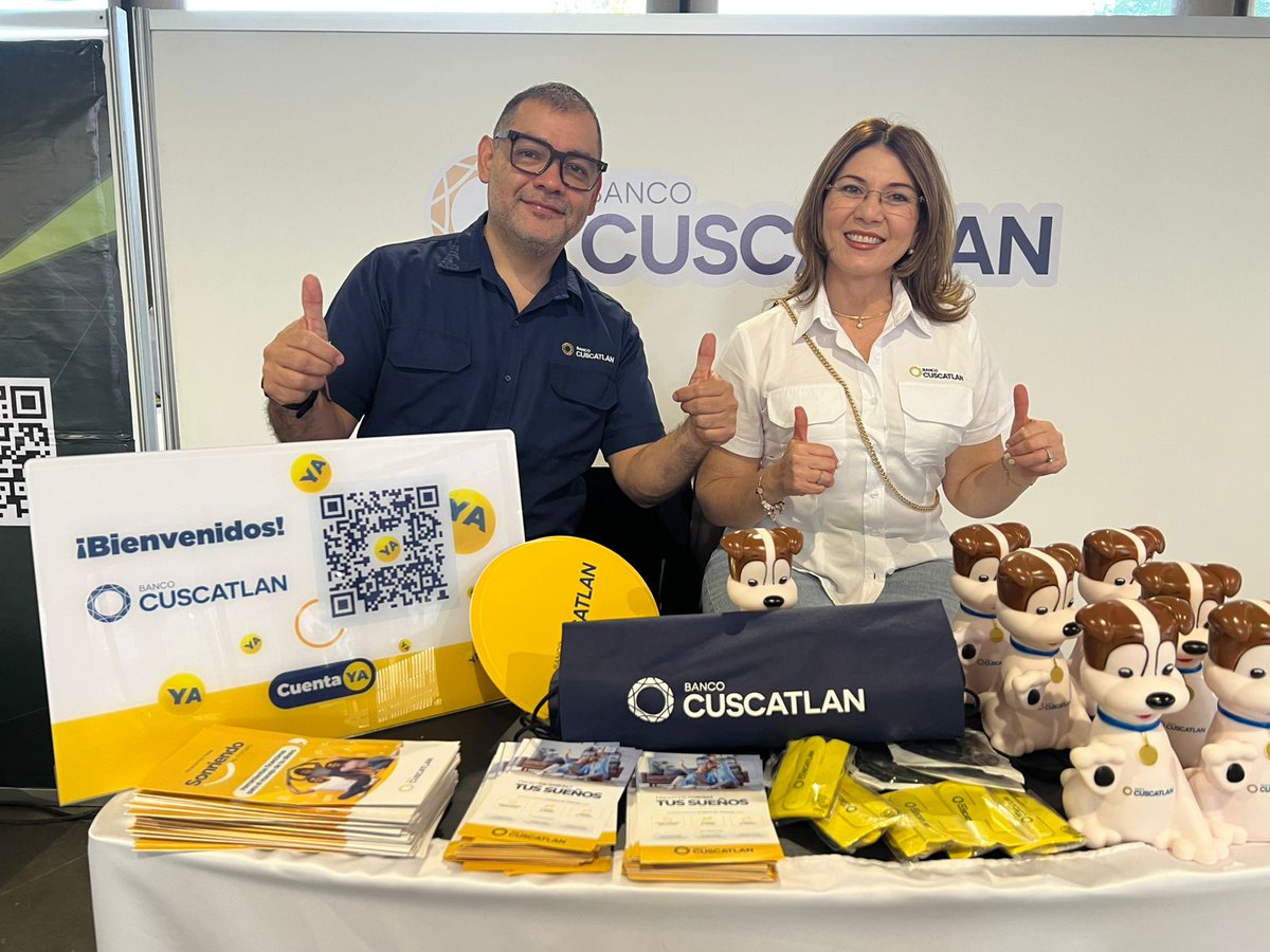 BancoCUSCATLAN_'s tweet photo. Así vivimos el primer día de la Feria El Salvador + en Madrid, España.
Nuestros compatriotas se acercaron con entusiasmo para conocer cómo abrir su Banca Digital CUSCATLAN y lucieron con #OrgulloCUSCATLAN los productos del banco. ¡Te esperamos mañana domingo! Consulta la ubicación en el enlace:
https://t.co/ma48ugxKKV
