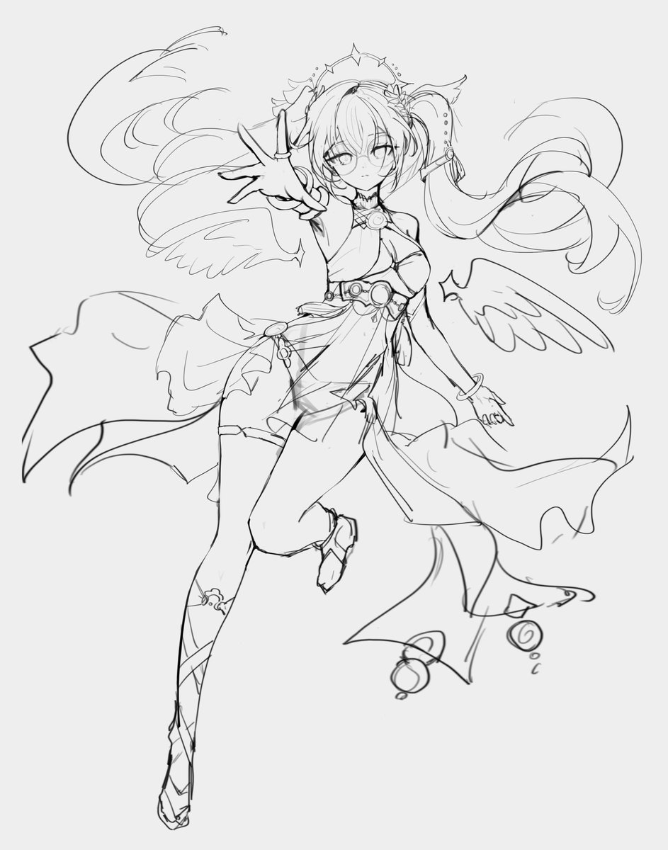 Leia + Iuno.... Leiuno !

Thank you for hanging out with me today, next time we'll color the art !