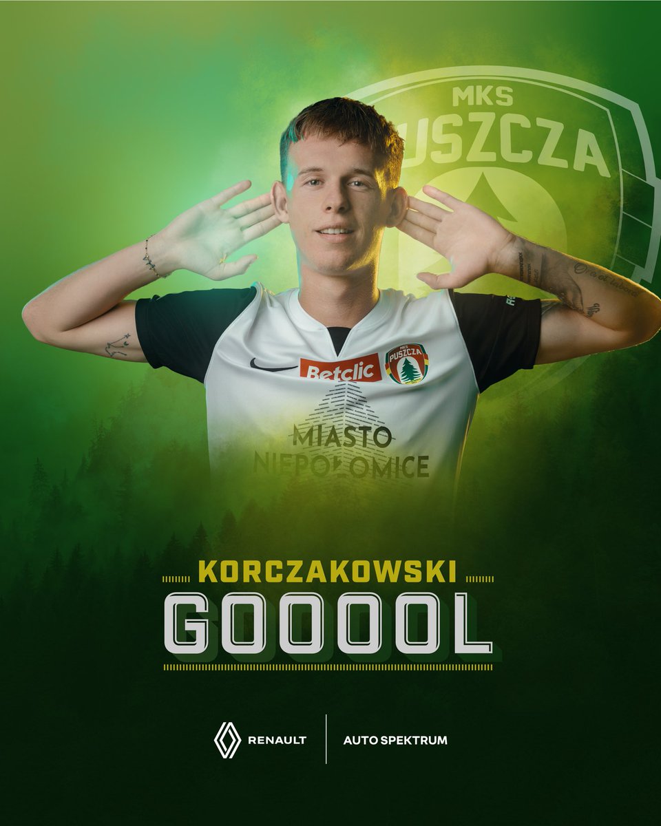 KORCZAKOWSKIIIIIII! 
Obejmujemy prowadzenie! 
10’| 0:1 
——
ᴛᴏ ᴊᴇꜱᴛ ᴍᴀᴛᴄʜᴅᴀʏ #ʙʏᴛᴘᴜɴ