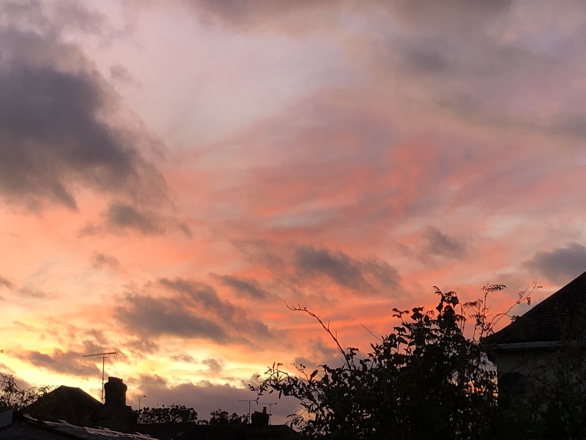 #redsky over #kent