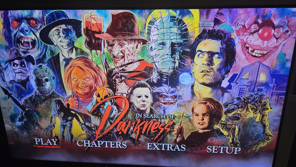 Celebrating 5 years by going back and watching the very first <a href="/80sHorrorDoc/">In Search of Darkness</a>