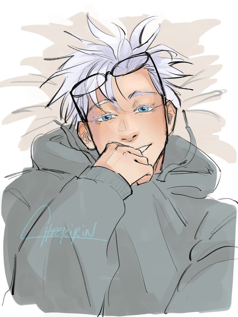 cheekirin's tweet photo. nerdjo + more in replies

#GojoSatoru #jjk #JujutsuKaisen https://t.co/3Zn6io4M2W