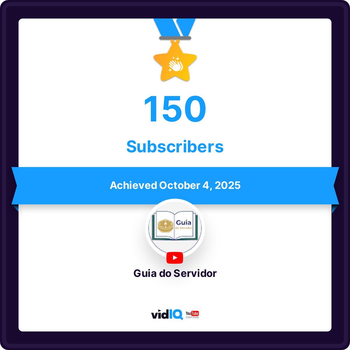 RafaelMarvilaM's tweet photo. 🙌 O canal Guia do Servidor acaba de chegar a 150 inscritos!
Gratidão a todos que estão acompanhando essa caminhada de informação e clareza sobre os direitos do servidor público.
Rumo aos 200! 🚀
#GuiaDoServidor #ServidorPublico #YouTubeBR #Aposentadoria #RPPS https://t.co/KKpLydRX79
