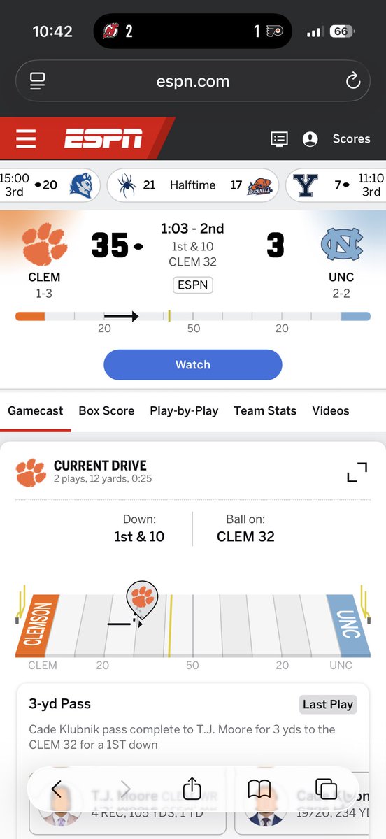 It was all Brady. Three hundred percent Brady.

(And I say this as a Giants fan.)

#ChapelBill <a href="/UNCFootball/">Carolina Football</a> <a href="/ClemsonFB/">Clemson Football</a>