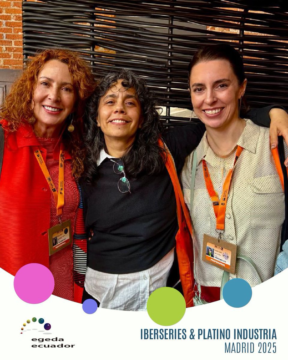MOMENTOS DESTACADOS 🇪🇨✨
Ecuador presente en Iberseries &amp; Platino Industria 2025, un espacio de encuentro y networking donde se fortalecen lazos y nacen nuevas oportunidades para el audiovisual ecuatoriano.

#Iberseries2025 #PlatinoIndustria #CineEcuatoriano #EgedaEcuador