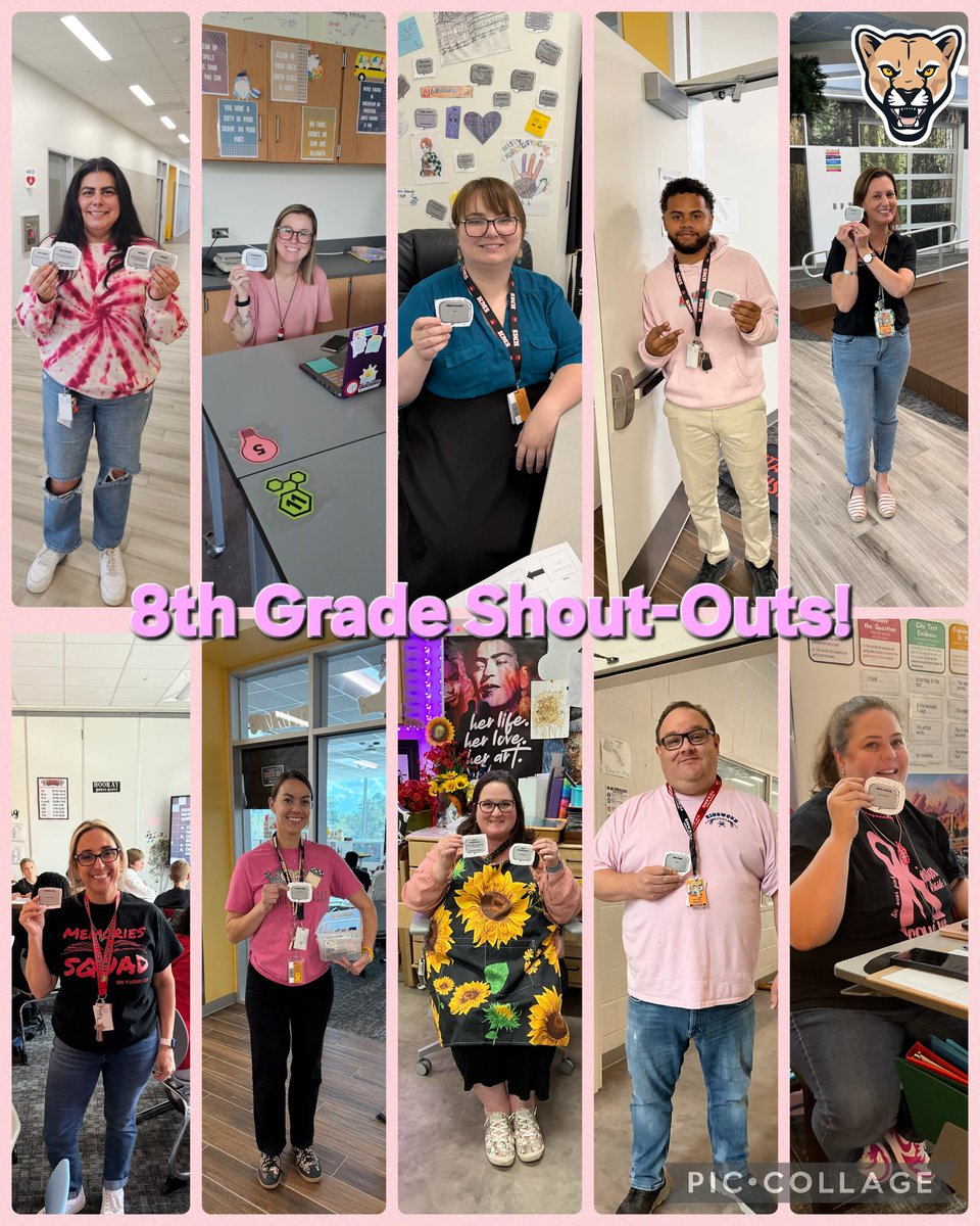 Mrs_MercedesF's tweet photo. 8th graders were so fetch for loving on teachers and staff on "You Can Sit With Us" day! โจ๏ธ๐ #KMSCougarPride #KMSCougarJoy #ItsOctober3rd https://t.co/xjn3l5C7y8