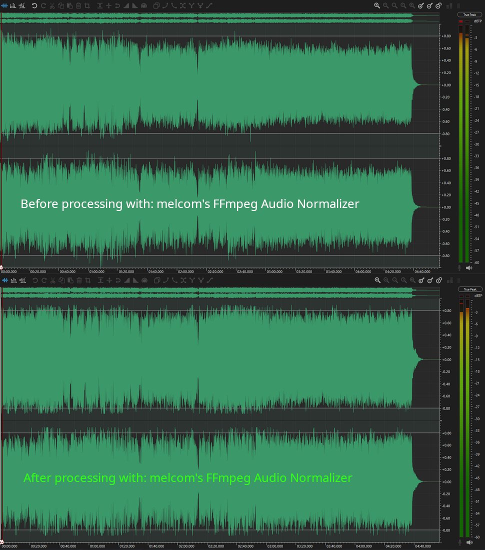 melcom_'s tweet photo. 📢 Try out version 2.2.2 of the **FFmpeg Audio Normalizer** by melcom!  This update includes an audio preview, a real‑time process log, and much more...  

💾 Download here: https://t.co/8HZ2qVAKp5

#Demoscene #MusicProduction #AudioTools #FFmpeg #Normalize #Music https://t.co/GAAMnk4O7Y